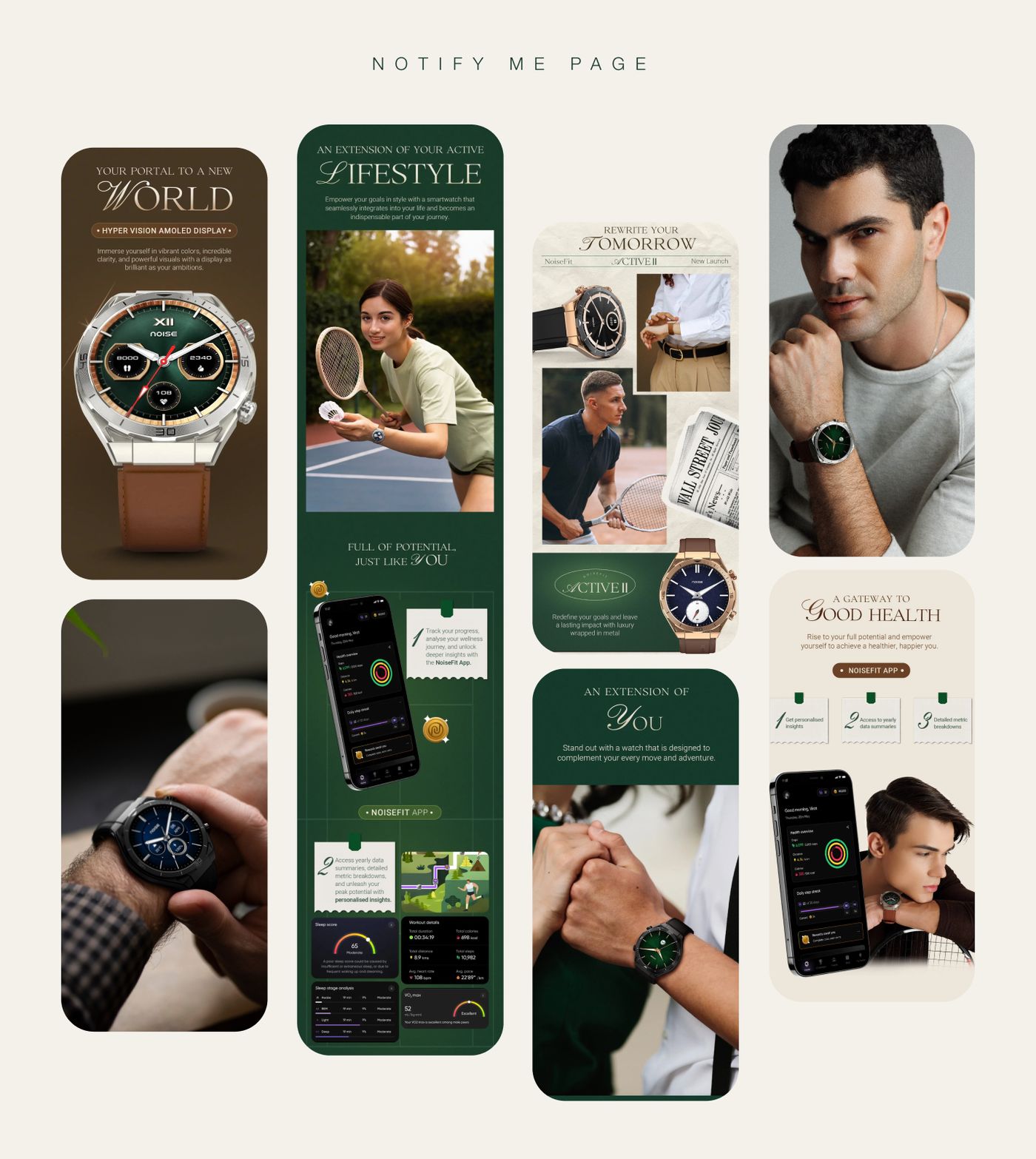 NoiseFit Active II — project board 11 of 12